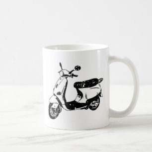 Mug Scooter noir