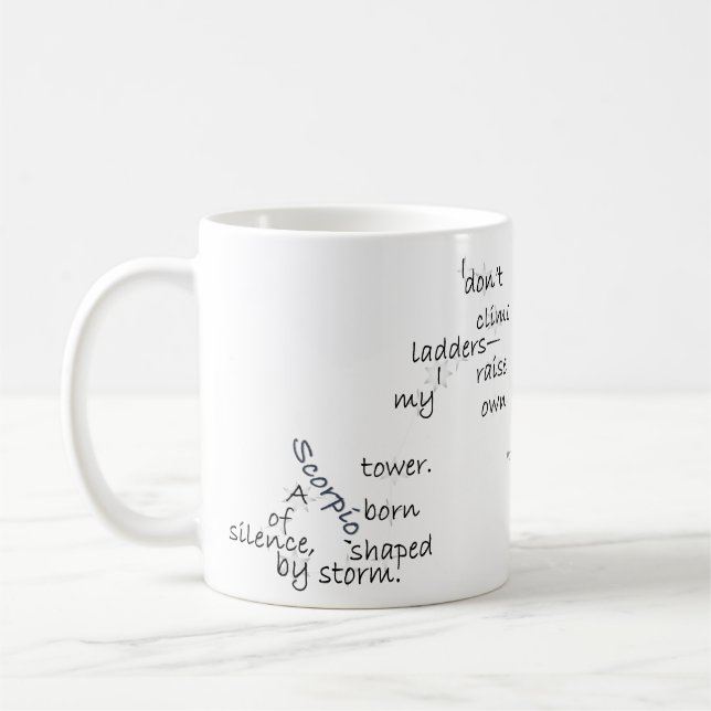 Mug Scorpio Fun & Inspiration Design pour DailyUse & G (Gauche)