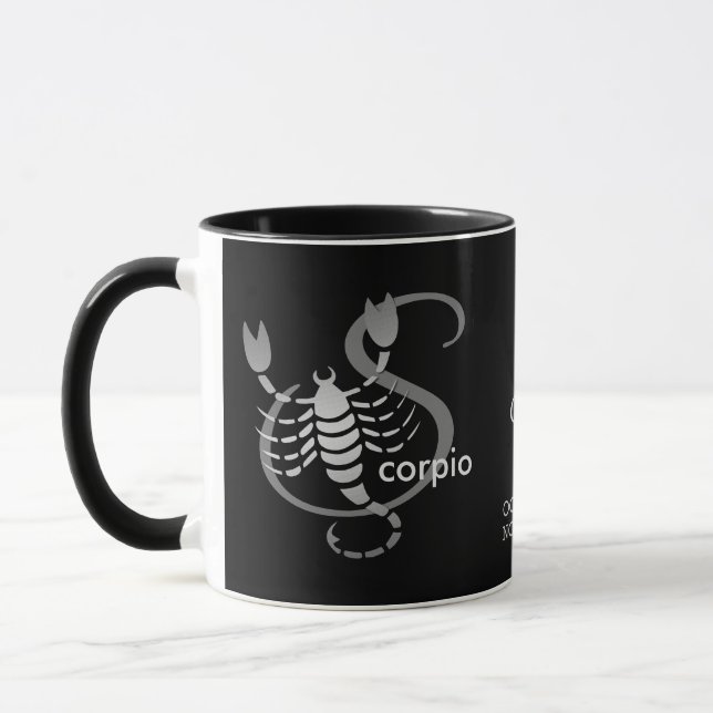 Mug Scorpio ♏- SIGNE Zodiaque (Gauche)
