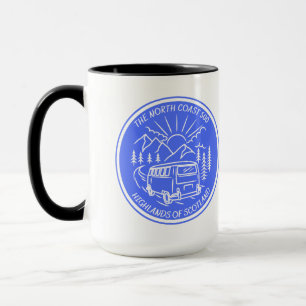Mug Scotland's North Coast 500 carvan touring
