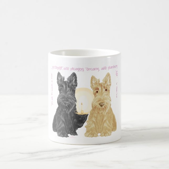 Mug Scotties de Black & Wheaten (Centre)