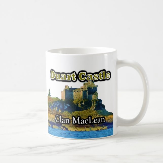Mug Scottish Clan MacLean Duart Castle (Droite)