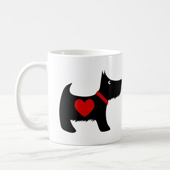 Mug Scottish Terrier (Gauche)