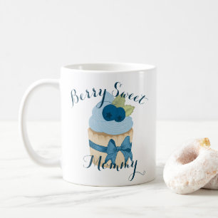 Mug Script manuscrit Berry Sweet Mommy Blueberry