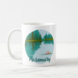 Mug Script personnalisé natation sauvage