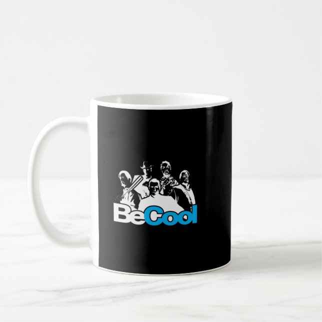 Mug Script Vidéo d'abeilles Noir Abeilles Jaunes11 (Gauche)