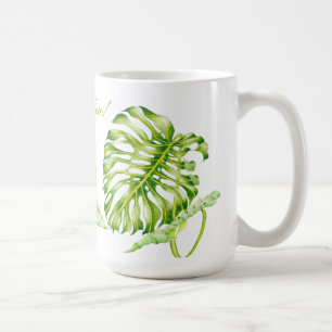 Mug Sculptures feuillues sur une boue classique