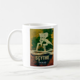 Mug Scythe - Jeu de société - minimaliste style d'affi