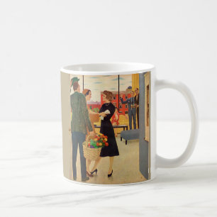 Mug Se réunir aux Cibulskis pour regarder la télévisio
