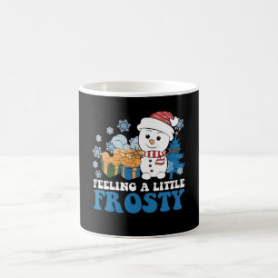 Mug Se sentant un peu givré bonhomme de neige neige No