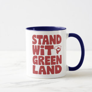 Mug Se Tenir Avec Le Groenland