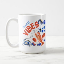 Mug Seafood Beach Fisherman Ocean Tropical Quote 