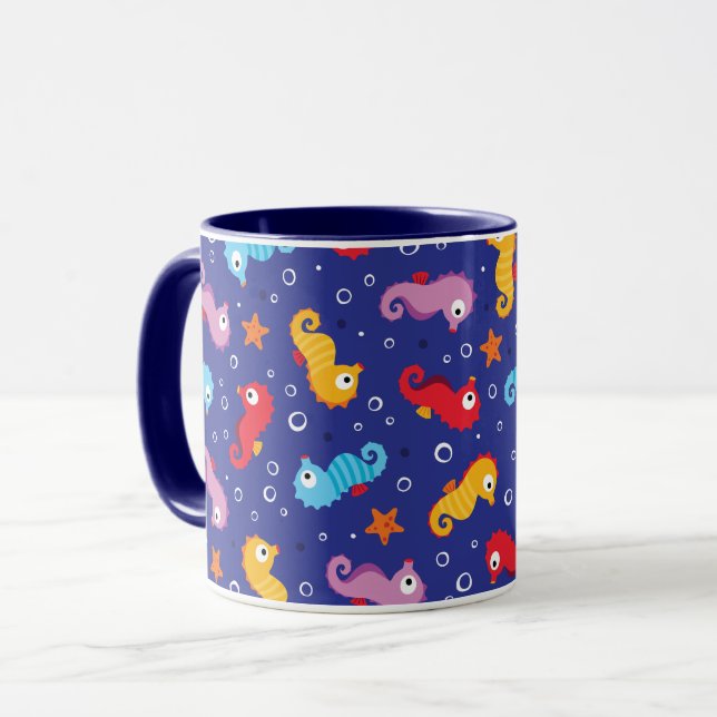 Mug Seahors Motif sans voile (Devant gauche)