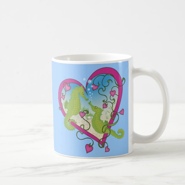 Mug Seahorse Love (Droite)