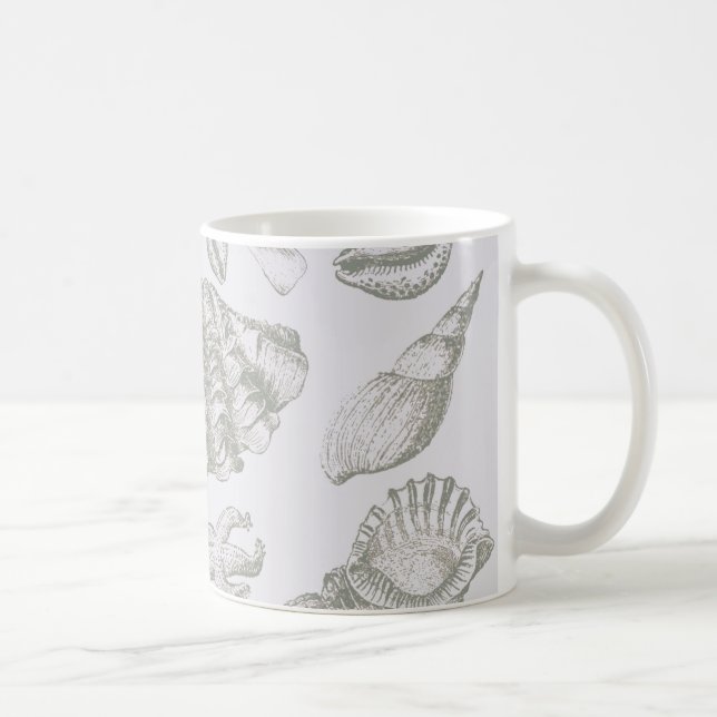 Mug Seashell Soft Antique Art Beach Shops (Droite)
