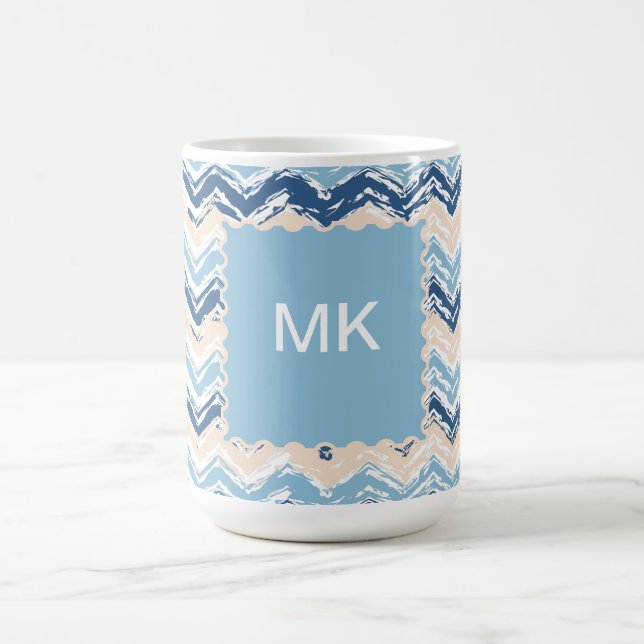 Mug Seashore Scribble ZigZag (Centre)