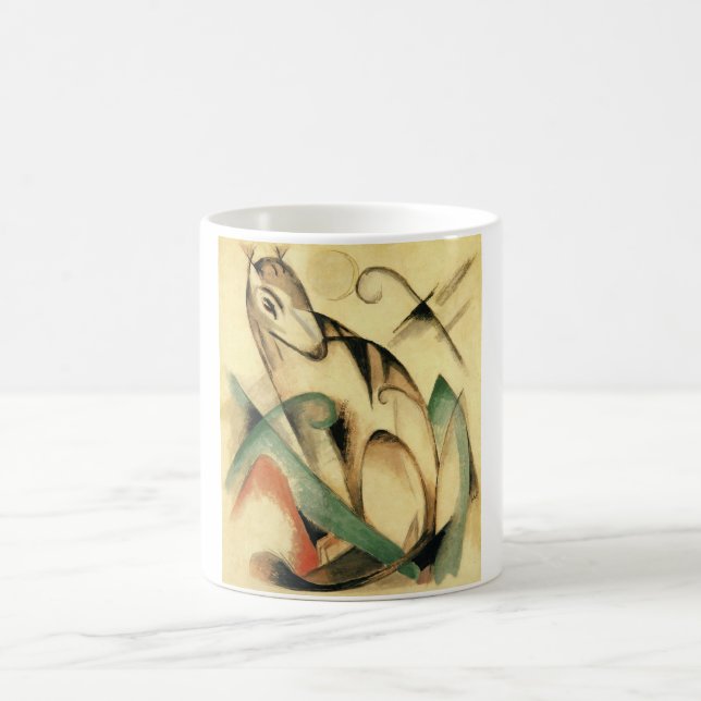 Mug Seated Mythical Animal (par Franz Marc) (Centre)