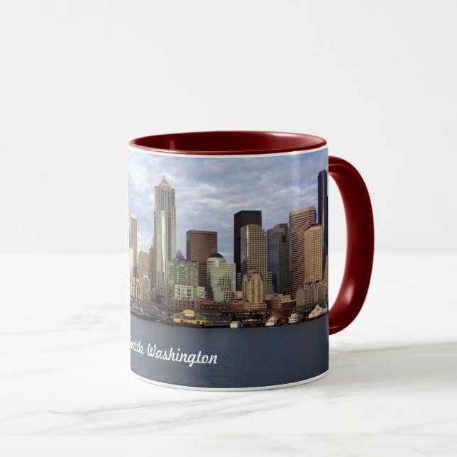 Mug Seattle, Washington (Devant droit)