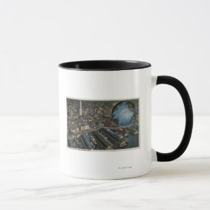 Mug Seattle, Washington - Aerial of Seattle