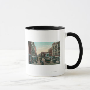 Mug Seattle, Washington Vue aérienne de la première av
