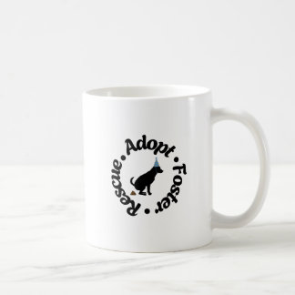Mug Secourir Adopter Foster - Adopter un Abri Jour pou