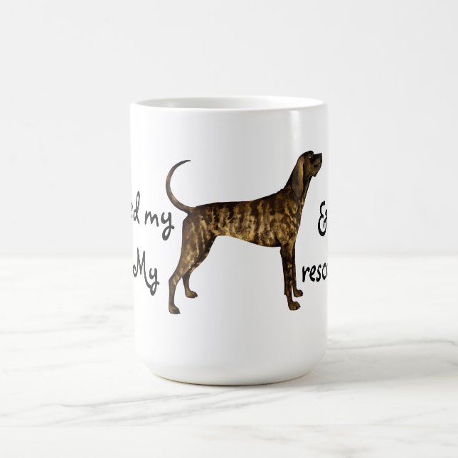Mug Secourir Plott Hound (Centre)