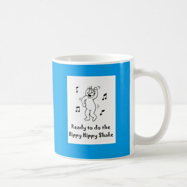 Mug Secousse de hippie de hippie (Droite)