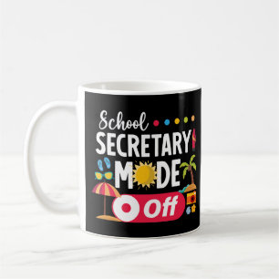 Mug Secrétaire de l'école Mode Hors de l'école de Dern