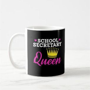 Mug Secrétaire d'école Queen
