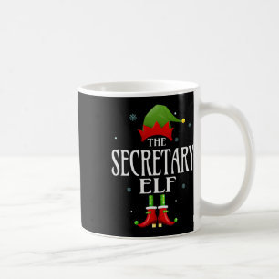 Mug Secrétaire Elf Xmas Famille Correspondante Noël