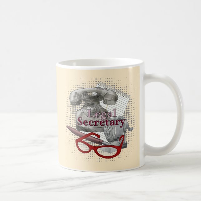 Mug Secrétaire juridique (Droite)