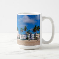 Secteur d'art déco de plage du sud Miami