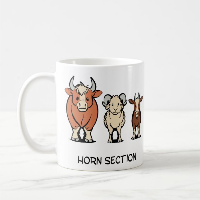 Mug Section de corne (Gauche)