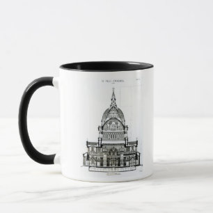 Mug Section transversale de la cathédrale de St Paul