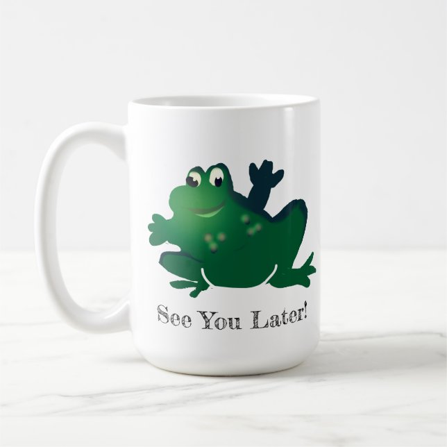 Mug See You Later Frog (Gauche)