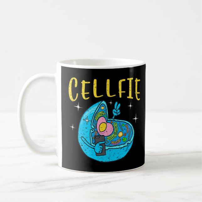 Mug Selfie Cellule Cellulaire (Gauche)
