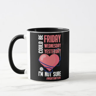 Mug Semaine de soins infirmiers de la nuit 