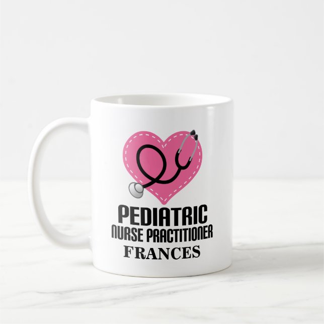 Mug Semaine pédiatrique d'appréciation de praticienne (Gauche)