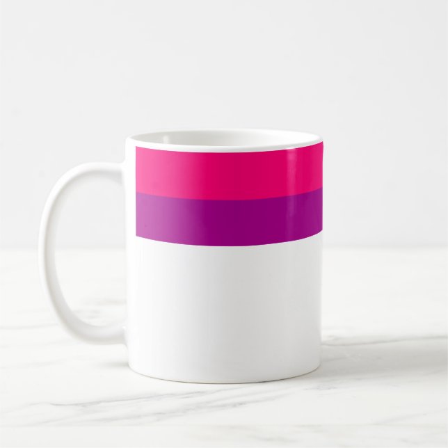 Mug Semi-bisexual pride flag (Gauche)