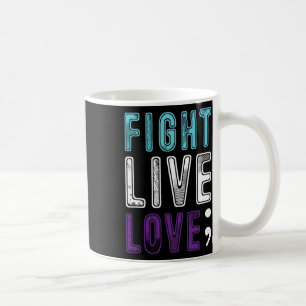 Mug Semicolon Espère Une Sensibilisation Au Suicide Po