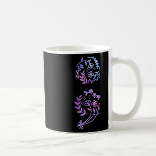 Mug Semicolon Fleur de sensibilisation à la prévention