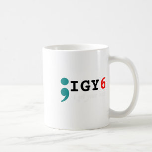 Mug Semicolon J'Ai Votre Ck Sensibilisation Au Suicide