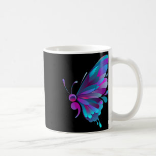 Mug Semicolon Papillon semi-côlon Tatouage santé menta