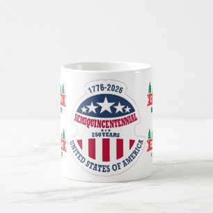 Mug Semiquincentenaire des États-Unis : Nouvel An 2026