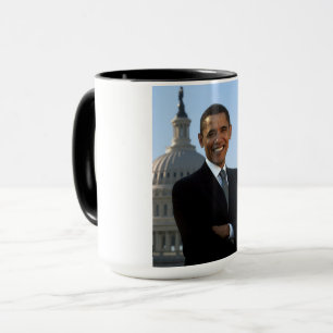 Mug Sénateur américain, 44e président américain Barack