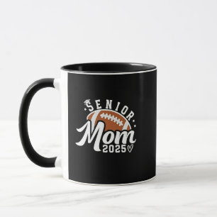 Mug Senior Froud Mom 2025 Imaginaire Football Graduate