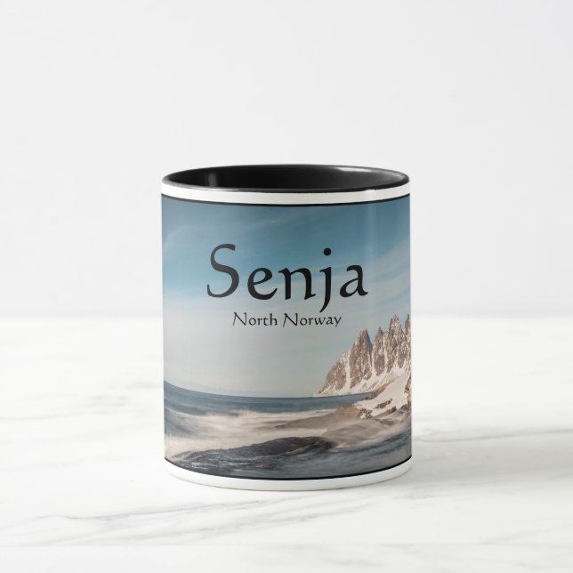 Mug Senja Norvège Souvenir (Centre)