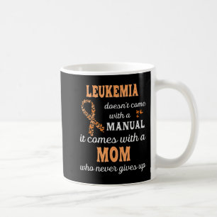 Mug Sensibilisation à la leucémie Maman Soutien Leucém