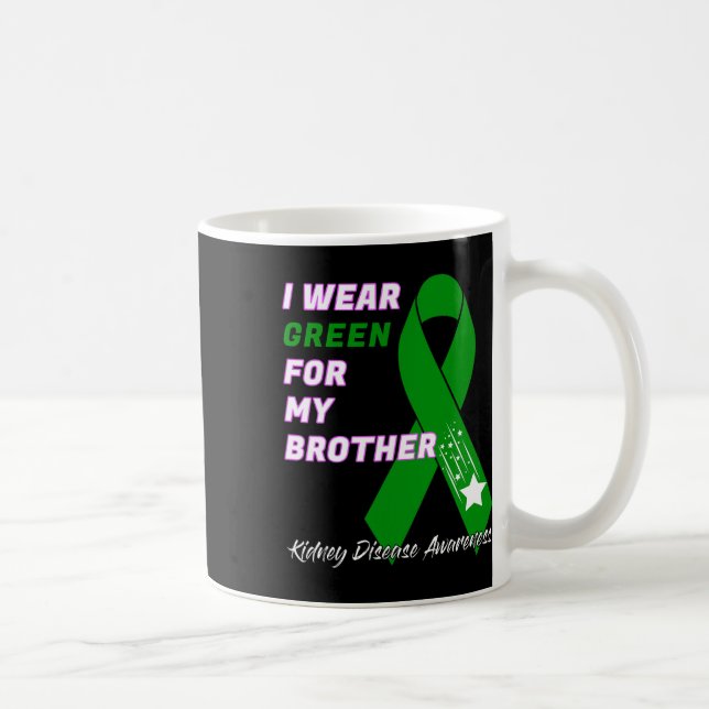 Mug Sensibilisation à la maladie Dialyse Transplanter  (Droite)