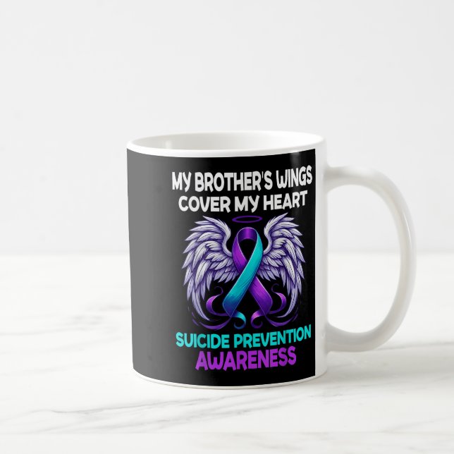 Mug Sensibilisation à la prévention du suicide Mes frè (Droite)